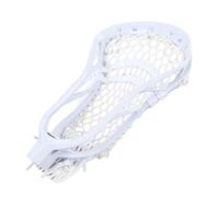 Topiky Tête de Bâton de Crosse, Tête de Crosse Cordée avec Corde en Nylon, Remplacement pour Les Stratégies Défensives Offensives, Idéale pour l'entraînement de Compétition (White)