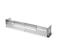 Topiky Truelle Crantée Carrée Réglable 11.8-23.6in, Lisseuse en Acier