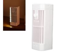 Topiky Ventilateur de Climatiseur Portable amélioré 2024, Refroidisseur d'air de Bureau avec Réservoir d'eau de 120 ML avec Veilleuse 3 Vitesses, Multifonction Efficace et Silencieux