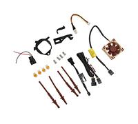 Topiky Ventilateur de Refroidissement Dreamcast, Kit de Montage d'impression 3D Silencieux, Mini Radiateur sans Balais pour Console de Jeu Dreamcast DC