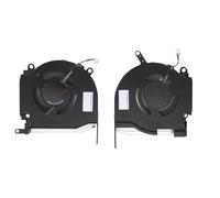 Topiky Ventilateur de Refroidissement pour Omen 16-K 16-N 16-K0013DX, Ensemble Ventilateur de Refroidissement pour Ordinateur Portable, Connecteur (Ventilateur de Refroidissement CPU