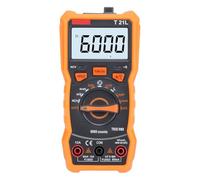 Topiky Voltmètre Multimètre Numérique avec Affichage rétroéclairé, Mesure AC DC pour Débutants et Amateurs de Maintenance, 5,79x2,8x1,77 Pouces