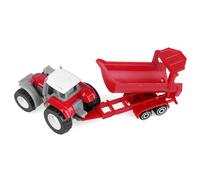 TOPINCN 1:64 Mini Farm Vehicle Model Model Scale Toy Car sur Une échelle, Un Matériau avec Un Alliage de Simulation élevé, des Jouets Drôles et Animés pour, 4pcs pour Le Divertissement Intérieur