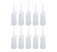 TOPINCN 10 Pièces 150 Ml Bouteille de Graisseur de Machine à Coudre Distributeur D'huile de Machine à Coudre Lubrificateur de à Bouteille à Presser Anti-fuite avec Bec