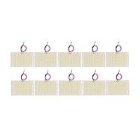 TOPINCN 10 Pièces Panneau D'ampoule de Lampe à LED SMD Délicat et Durable à Flux Lumineux élevé pour éclairage de Pelouse de Pilier 5W 3.2V 3.7V pour Composant électronique