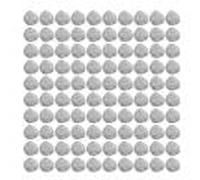 TOPINCN 100 Pcs Tabac Pipe Ball Screen Filter 16mm en Acier Inoxydable Lavable Tabac Pipe Screen Filter Pipe Screen Ball Screen pour Fumer