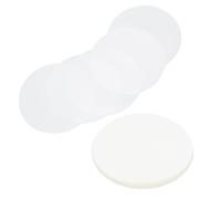TOPINCN 100 Pièces Cercle en Plastique Transparent Film de Bouton Couvre Cercle Films de Badge de Protection pour Badges à Broches Boutons Ronds Fabrication de Broches (32MM)