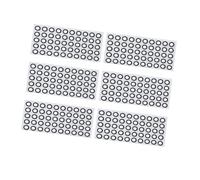 TOPINCN 1000 Pièces Marqueur de Scanner 3D Film Réfléchissant Brillant Données Précises pour L'ingénierie Inverse Marqueur de Numérisation 3D de 6 Mm adapté à la Métrologie