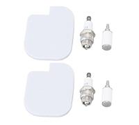 TOPINCN 2 Ensembles de Pièces de Rechange pour Filtre à Carburant à Air Spark McCulloch, Pièces de Rechange pour Filtre à Carburant à Air pour Tronçonneuse McCulloch CS360T CS400T CS420T
