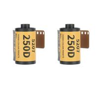 TOPINCN 2 Impressions Couleur 35 Mm, Film Cinéma Couleur 36 Expositions, Large Plage D'exposition, adapté au Portrait, à la Photographie d'action Rapide, pour 135 Appareils Photo