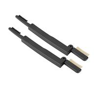 TOPINCN 2 PCS Pliant les Sourcils avec un œil Pliant de Pièces Arrondies pour une Prise Simple, S'adaptant aux Yeux, en Plastique et en Acier Inoxydable