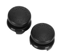 TOPINCN 2 Pièces Bâton de Poignée en Silicone Souple pour Manette de Jeu, Accessoires de Jeu, Réduit les Douleurs au Poignet pour les Joueurs, 4 Couleurs Disponibles (BLACK)