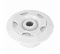 TOPINCN 2 Pièces Buse de Jet de Piscine Raccord de Jet de Spa Sortie d'eau de Piscine Buse de Massage Réglable Rotative à 360 Degrés avec Panneau Amovible pour et