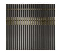 TOPINCN 24 PCS Graphite Sketch Curners Ensemble, Crayons de Dessin Professionnels Charbon de Bois en Graphite Hexagonal pour les étudiants Débutants et Artistes, Crayons D'art pour le (10b)