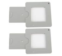 TOPINCN 2PCS Artiste Voir Le Chercheur, Tool D'isolement de Couleurs de Mécanisme de Glissement Réglable, Aide Photographique, Recherche de Composition pour la Peinture, Le Dessin,