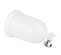 TOPINCN 400 ML de Haute dureté de la dureté Blanc Pistolet de Pulvérisation Blanche Tasse Latérale de Peinture de Peinture pour Flux pour W101 W71 R-2 K-2 F-2 Pistolet de Pulvérisation, Tasse de de