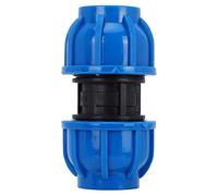 TOPINCN 4Pcs 32mm Tuyau d'eau Raccord De Connecteur Droit en Plastique PE Raccord Rapide Accessoires pour Purificateurs d'eau