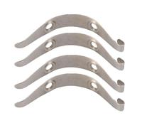 TOPINCN 4pcs Navette de la Machine à Coudre Ridtles en Carbone en Acier à Ressort Hook Spring Navettes Race Pièces de Remplacement du Printemps