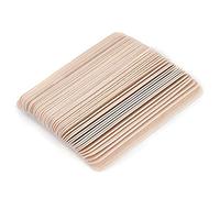 TOPINCN 50 Pièces/boîte Bâton de Cire épilatoire en Bois Jetable à Bord Lisse pour une épilation Rapide Bâton Applicateur de Cire de 5,9 "pour un Matériau