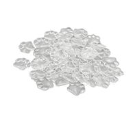 TOPINCN 50pcs Mignon Verre Transparent Dessin animé Patte de Chat en Forme de Carte D'affichage de Couleur D'ongle pour la Pratique du Nail Art Bricolage, Comparaison de Vernis Gel pour Artiste
