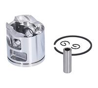 TOPINCN 555 560 562 Kit de Piston de 46 Mm pour Scie à Chaîne avec Anneau de Remplacement - Pièces Mobiles Linéaires Durables pour Une Puissance de Montée en Puissance, Convient aux Amateurs de