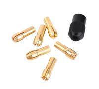 TOPINCN 6 -PCS -Collet Chuck Sleeves Tient en Toute sécurité le Capuchon en Acier en Carbone de Puissance pour les Outils Adaptés au Traitement des Métaux