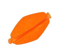 TOPINCN 6pcs / Ensemble Bobber de Mousse de Mousse Lourds, Attaquant Orange/Fluorescéine, Facile à Régler, Pêche, 20 Mm / 10 Mm, 6 G, pour Les Pêcheurs (Rouge)