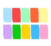 TOPINCN A4 Color Copy Paper 100 Sheets, Smooth Printing Paper for Crafts
