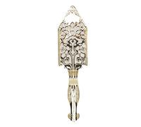 TOPINCN Absinthe Vintage Spoon, Ensemble de Mixologies Maison, Cuillère à Cocktail en Acier Inoxydable, Filtre à Boisson à Ver-dessus avec Design Creux pour Cocktail Absinthe Glass Cup (GOLD)