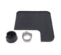 TOPINCN Accessoires de Machine à café, Support de Porte-filtre, Base Inviolable avec Anneau de Dosage de café et Tapis Supérieur Antidérapant pour Machines ES601 ES655 ES701