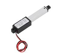 TOPINCN Actionneur électrique Linéaire Télescopique Conception Compacte 150N 50mm Course DC24V 4 Mm/s pour Ouvre-fenêtre Ascenseur, Petit Volume