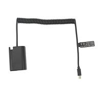 TOPINCN Adaptateur d'alimentation de Batterie Factice pour Appareil Photo Numérique S5 DCS5 DCS5K GH5M2 GH6, Interface de Type C, Tension et Courant de Sortie 8,4 V 2 A, adapté aux Photographes