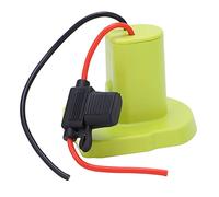 TOPINCN Adaptateur de Batterie 18V avec Connecteur d'alimentation Hautement Compatible pour One + pour Jouet Robot à Monter Soi-même, 2 Fiches de Fusible Incluses