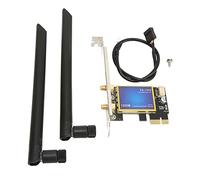 TOPINCN Adaptateur de Carte Wi-FI PCIEx1 Double Bande 1200 Mbps pour PC 4.0 2,4 GHz 5 GHz Adaptateur de Carte Réseau WiFi pour Vidéos en Ligne, Jeux, Musique en PCB