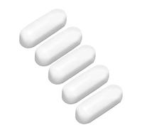 TOPINCN Agitateur Magnétique Type C 5x15mm, Barre D'agitation en PTFE, Jeu de Barres Rotatives, 5 Pièces pour Utilisation dans les Laboratoires de Biologie