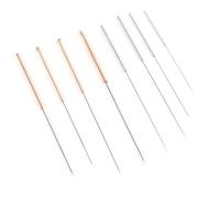 TOPINCN Aiguille de Nettoyage de Buse en Acier Inoxydable Kit D'outils de Nettoyage Flexible Tailles Variées pour Pièces D'imprimante 3D Matériau de Support D'extrusion 8 Pièces