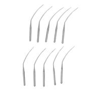 TOPINCN Aiguilles à Coudre Courbes pour Points Aveugles, Taille 10 Pièces, Aiguilles à Lisser en Acier pour Coutures Aveugles Industrielles et Machines à Coudre de Bord, Remplacem