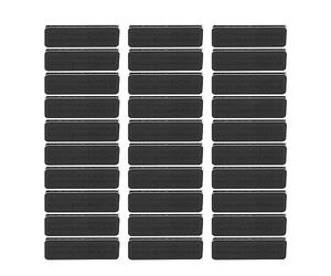 TOPINCN Aimants pour étiquettes Nominatives, Durables, Opération Facile pour le Bureau et les Affaires, 30 Paires de Dos Magnétiques Résistants à L'usure