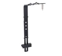 TOPINCN Aluminium Aquarium - Support de Lumière pour L'éclairage Stable et Polyvalent, Installation Facile pour Différentes Tailles D'aquarium (Black)