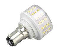 TOPINCN Ampoule LED B15 à intensité Variable 10 W 1000 Lm 30 000 Heures Angle de Faisceau de 360 degrés sans Scintillement 85-265 V Ampoule de Maïs LED Lumière du Jour pour Ventilateur (lumière