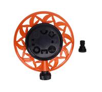 TOPINCN Arroseur de Pelouse, Tête de Cadran Réglable à 8 Modèles avec Base en Métal Robuste, Arroseur à Tourelle pour L'arrosage du Jardin de la Pelouse de la Cour (Style européen)