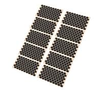 TOPINCN Autocollant de Poignée Ultra Fin Absorbant la Transpiration, Antidérapant, pour Souris, Clavier, Téléphone Portable, Noir, pour Accessoires de Jeu, Matériau Acrylique