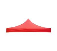 TOPINCN Auvent de Remplacement 290 X 570 Cm, Housse Imperméable Pliable en Tissu Oxford 420D, avec Housse de Tente à Installation Rapide pour Les Festivals, Les Parkings, Les (Rouge)