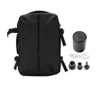 TOPINCN Backpack de Compression à Vide avec Pompe, Grande capacité de 55L de Voyage à L'épreuve de L'eau Extensible, Sac à Dos D'autoroute D'ouverture à 180 ° avec Port de Chargement