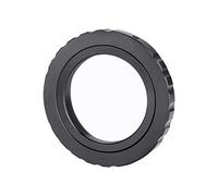 TOPINCN Bague D'adaptation D'objectif à Monture en T pour EF DSLR 650D 60D 550D, Adaptateur D'objectif à Mise au Point Infinie en Alliage D'aluminium pour, Adaptateur à Monture T2 pour Les