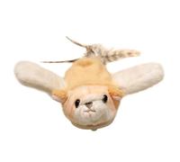 TOPINCN Baguette électrique pour Chat en Forme de Souris Volantes, Simulation d'ailes Battantes, Chasse pour Chat, Activation de L'instinct, Jouet D'enrichissement Interactif (Yellow)