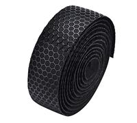 TOPINCN Bande Antidérapante pour Guidon de Vélo, Absorption des Chocs pour une Prise Confortable, 1 Paire D'accessoires de Vélo de Route et de Montagne (BLACK)