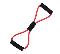 TOPINCN Bande de Résistance pour Façonner Le Corps, Bande Extensible Multifonctionnelle pour Les Entraînements à Domicile, TPE Durable et, 1 X de Résistance (Rouge)