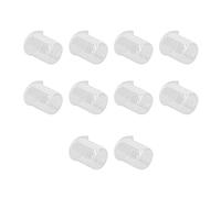 TOPINCN Bécher à Cylindre gradué en Verre épais de 50 Ml pour une Mesure Précise, Idéal pour les Projets de Laboratoire, Ensemble de 10 Pièces