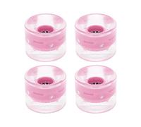 TOPINCN BLITZRAD avec ÉLASTICON Hight pour la Carte Cruiser Longboard, 78A PU Remplissant 60x45 Mm adapté aux Débutants, à Une Expérience de Conduite Rapide et Fluide (Pink)